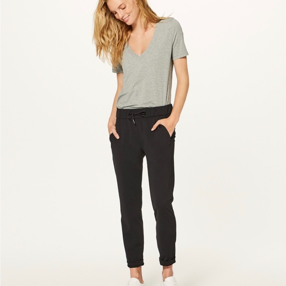 Lululemon Women’s On the Fly Pants Full Length Black - Picture 1 of 3